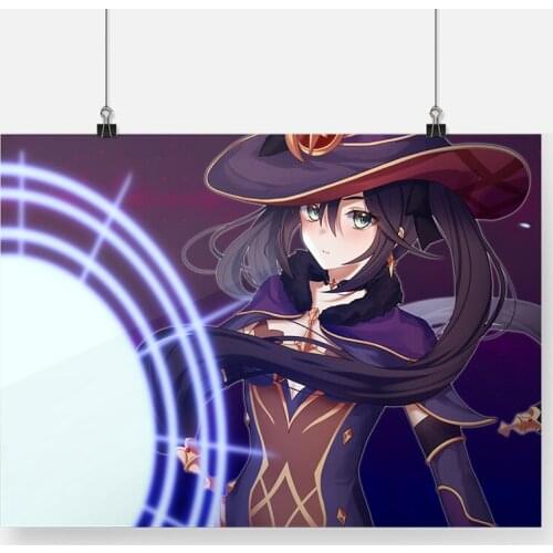 Genshin Impact Mona Art Design Decoration Prints Canvas Home Decor Dorm Living Room Bedroom Poster Painting Wall Art