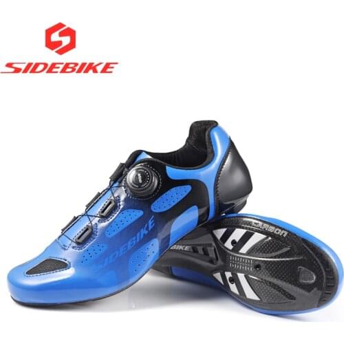 2020 sidebike carbon sole road cycling shoes with SPD KEO covers ultralight 430g racing road bike shoes men bicycle sneakers