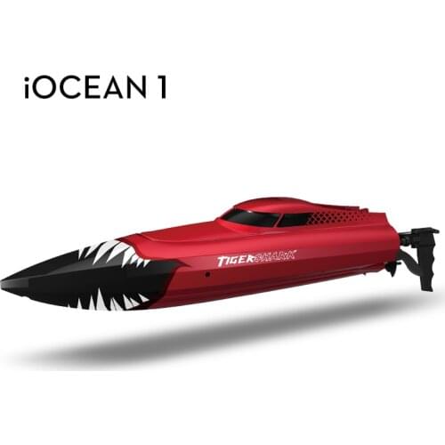 NEW RC Boat 2.4G Full Frequency High Speed Shark Boat 150 Meters Remote Control Distance Childrens Toy Game Remote Control Boat