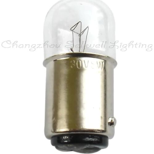 New!miniature Lamp Ba15d T16x35 30v 5w A055