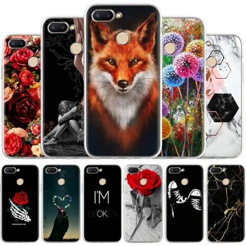 Soft Case For Xiaomi Redmi 6 Case Silicon Fashion Cover For Xiaomi Redmi6 M1804C3DG M1804C3DH M1804C3DI Multi-style Print Coque