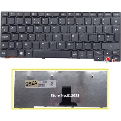 SSEA Brand new US Keyboard For Lenovo IdeaPad S110 S206 S100 S10-3 S10-3S M13 MA3 laptop keyboard Black