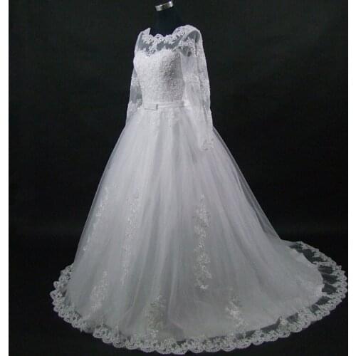 QQ Lover 2019 New Backless Lace Vestido De Noiva Cheap Wedding Dress Wedding Gown