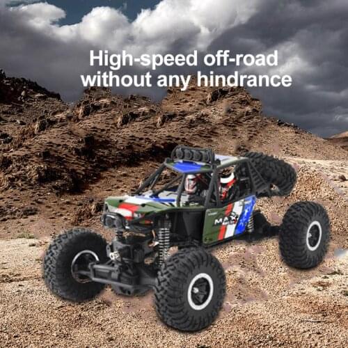 New Full-scale Four-wheel Drive High-speed Remote Control Off-road Vehicle 1:16 Climbing Car Model With Lights