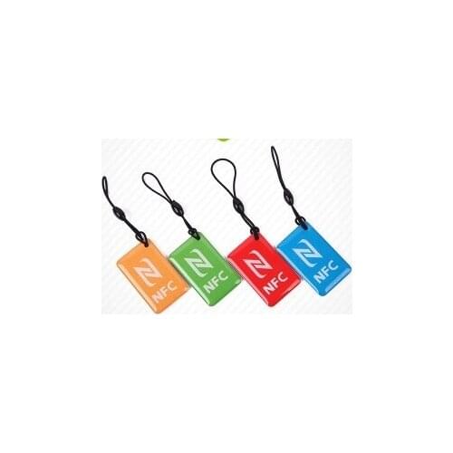 NTAG216 13.56MHZ Waterproof NFC Epoxy tag keyfobs compatible for all cell phone device Galaxy S5 S4 Lumia
