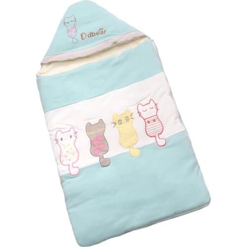 Autumn Baby Sleeping Bag Envelope for Newborns Baby Blanket Swaddling Wrap Cotton Sleeping Bags Baby Cartoon Baby Sleepsacks