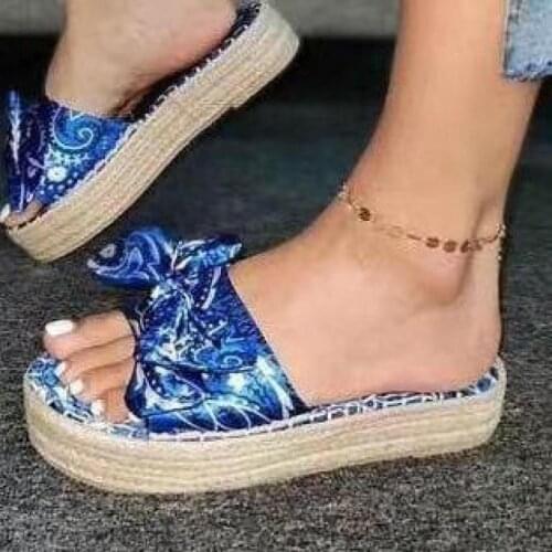 2020 New Summer Sandals Shoes Fashion Women Sexy Bow Sandals Outdoor Beach Sandals for Women Open Toe Sandals Zapatos De Mujer