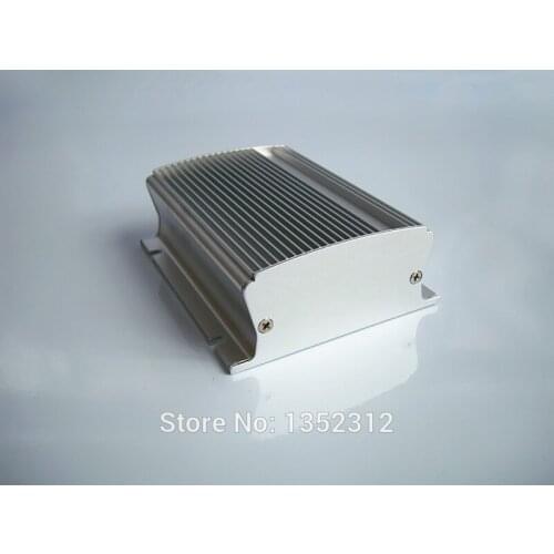 1 piece 85*36*100mm silvery aluminum electronic project enclosure housing DIY PCB case power amplifier box GPS tracker case