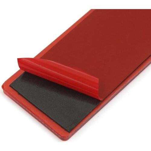 Car sticker Red Or White Adhesive Plastic Reflector Reflective Warning Plate Stickers Sign For Car SUV Truck Motorcycle Safety