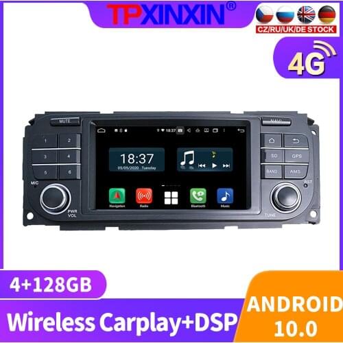 128GB Android 10 For Jeep universal Car Radio Multimedia Video Recorder Player Navigation HeadUnit GPS Accessories Auto 2din DVD