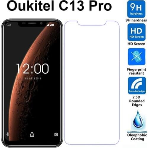 Tempered Glass For Oukitel C13 Pro Screen Protector Toughened protective film For Oukitel C13 Pro glass