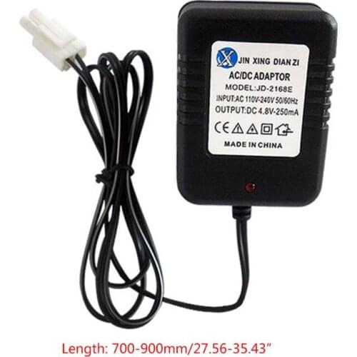 4.8V 250mA battery charger For 4.8 V AA NiCd and NiMH battery charger For RC toy car SM plug AC 220-240V DC 4.8V 250mA