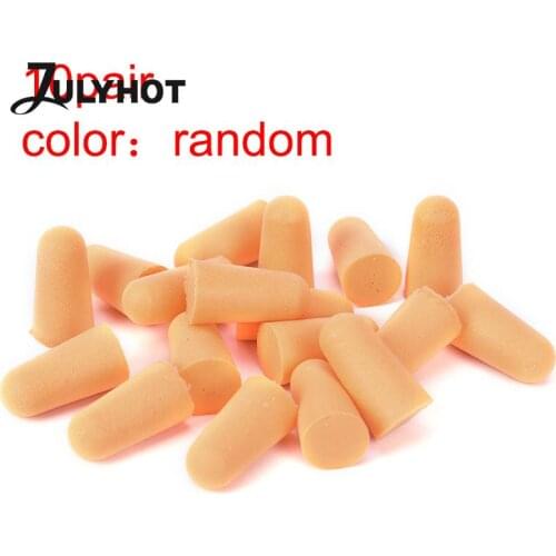 10 Pairs Silicone Soft Ear Plugs Swimming Silicone Earplugs Protective For Sleep Comfort Earplugs Noise Reduction