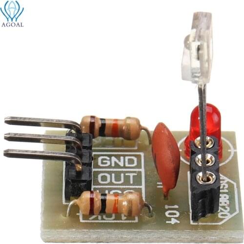 10pcs/lot 5V Laser Sensor Module Board Non-modulator Tube For Laser Receiver Transmitter RF Module