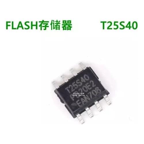 10pcs New T25S40 SOP-8 Memory chip