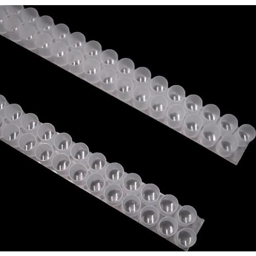 15PCS Beekeeping Tools Honey Milk Collect Royal Jelly Strips Bar Double Rows Paddle Flexibility Take Hold Plastic Bees Tools