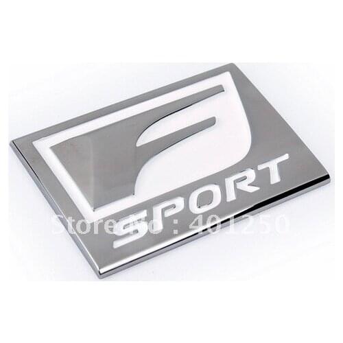 1X F-SPORT three-dimensional emblem 3d car stickers emblem car decoration badge top quality Car Styling