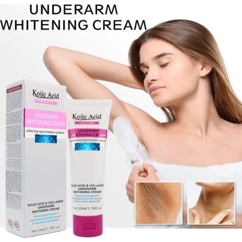 50g Beauty Body Underarm Whitening Cream Body Armpit Whitening Cream Lotion Legs Knees Private Parts Whitening Cream Skin Care