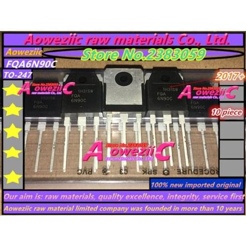 Aoweziic 2017+ 100% new imported original FQA6N90C TO-247 MOS field effect transistor 6A 900V