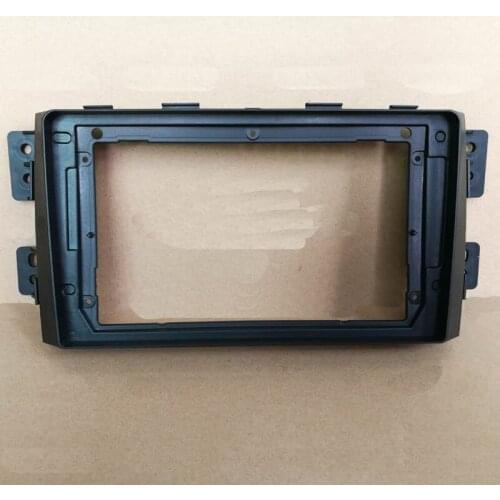 Car Fascia Navigation Fascias Dash Frame Kit For 9" Universal Android Multimedia Player For Kia Borrego 2007 2008 2009 2010-2017