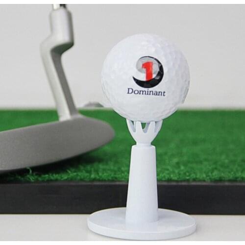 2pcs/pack Adjustable Range Tees White Plastic Golf Tees Golf Practice Tees Golf Accessories