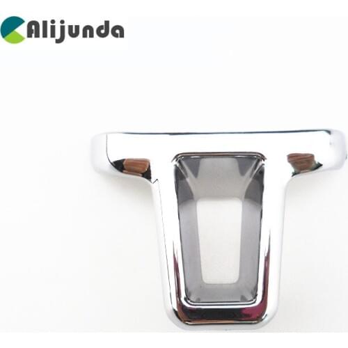 For Volkswagen VW Bora Polo Golf MK6 Jet Steering MK5 MK6 Chrome Sequins Decoration Trim Deposits Cover Car Styling