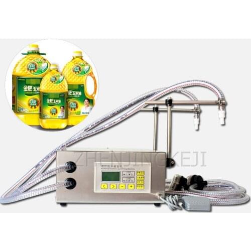 Double Head Quantitative Minute Attire Machine Soy Sauce Glass Water Antifreeze Liquor Drink Automatic Liquid Filling Machine