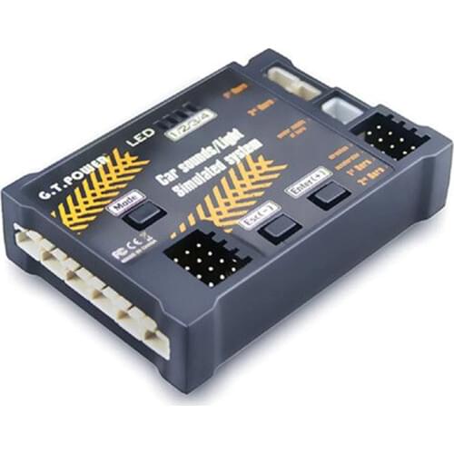 G.T.Power Simulated Sounds System Reality Sound Siren Led Cornering Lamp RC Car Spare Part