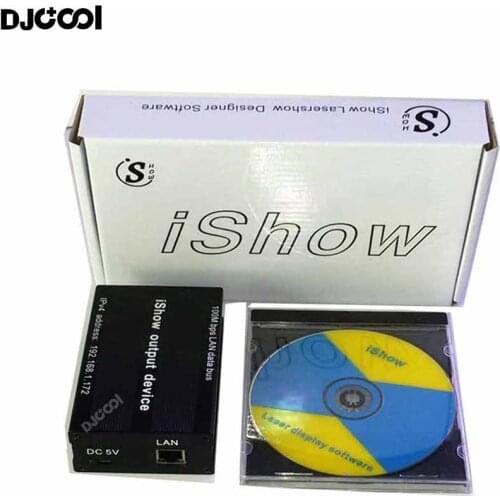 Ishow Laser Light Software ILDA Controller Laser Show Text Editor Professional Quickshow Laser Stage Light System DMX Control