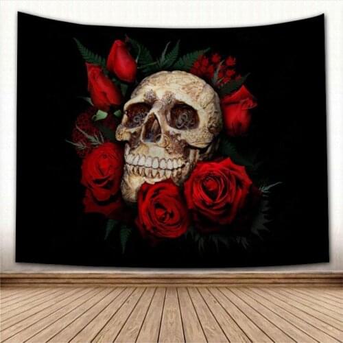 Beautiful Skull Dead Tapestry Wall Hanging Wall Fabric Tapestry Art Home Decoration Sleeping Pad Wall Carpets Dorm Decor