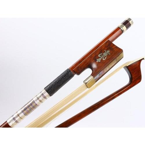 Violin Bow 4/4 Snakewood Natural HorseTail Great Balance parts+Accessories