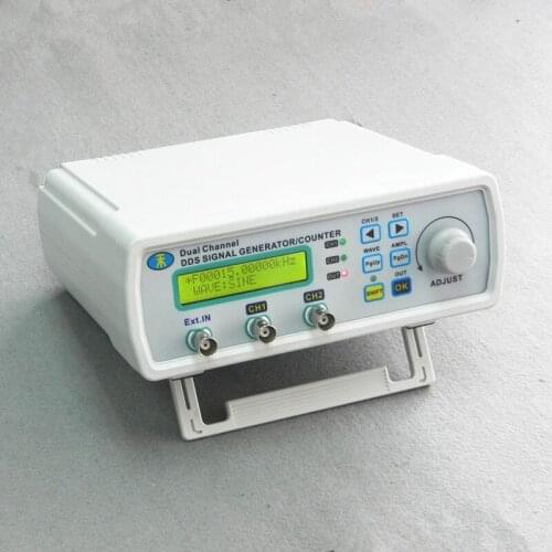 MHS-3200A DDS NC dual channel function signal generator TTL DDS Signal Generator waveform generator 12 MHz