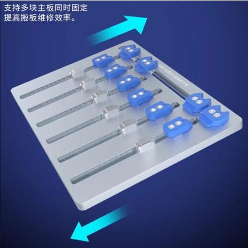 MJ Universal PCB CPU BGA Holder Fixture Adjust Logic Board Clamp Phone Work Station