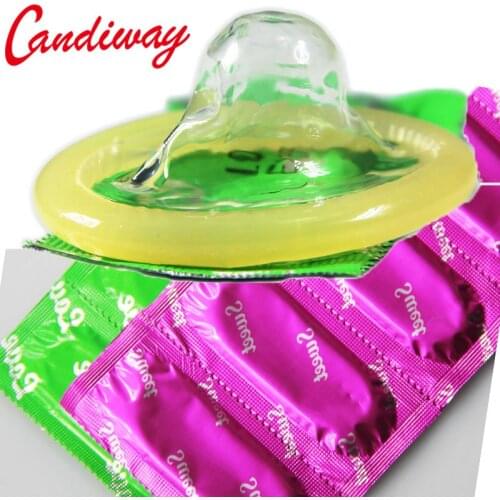 Lot/10Pcs Natural latex Condoms Oil Quantity Sex penis sleeve cock cage adult Products for Men dick cover Sex toys wholesale