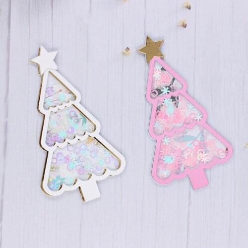 KLJUYP Christmas Tree Shaker Metal Cutting Dies Scrapbook Paper Craft Decoration dies scrapbooking