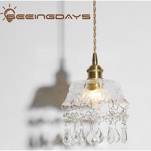 Nordic Chandelier Japanese-Style Bed and Breakfast Bedroom Bedside Lamp Cloakroom Living Room Background Wall Mirror Headlight