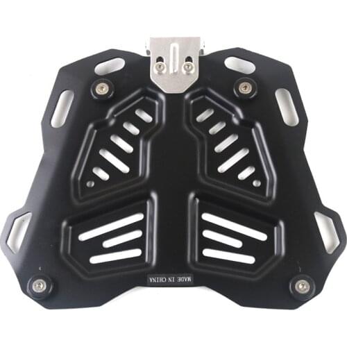 45L/55L/65L Steel Plate Tail Box Quick Release Base Stamping Bottom Plate Motorcycle Tail Box Rack Accessories