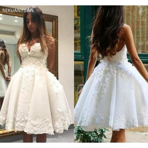 Wedding Dress Lace Wedding Gown Sweetheart Ball Gown White Ivory Summer Vestido De Noiva Bridal Dresses Robe De Mariee