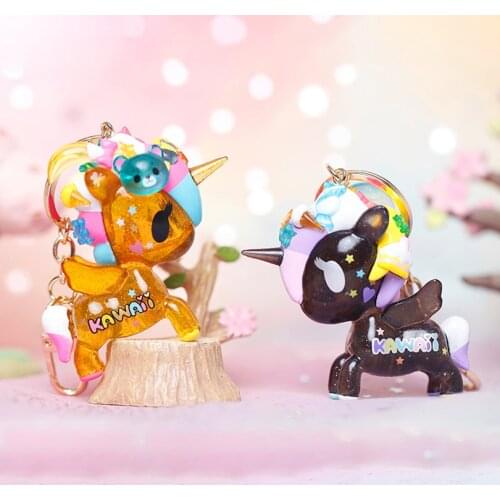 Tokidoki HEARTBEAT ME MO RIES Night Unicorno Kawaii Charms Action Figure Girl Gifts