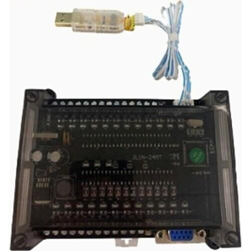 Plc domestic FX1N-24MT can directly drive the solenoid valve at 12 o'clock and 12 o'clock in