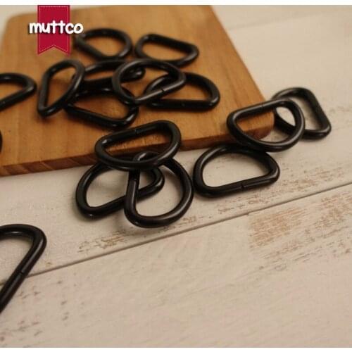 100pcs/lot DIY for Dog Collar 2.5cm D ring Connection alloy metal Buckles DIY Semi Ring Webbing Clasp Clip D Shaped Clasp DK-007