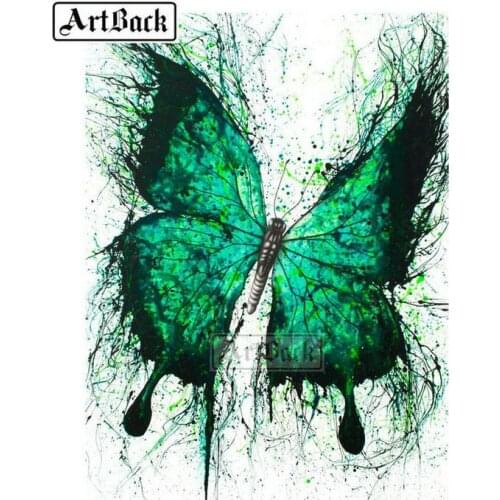 5d diy diamond painting butterfly watercolor picture full square drill 3d diamond mosaic cross stitch home decoration gift