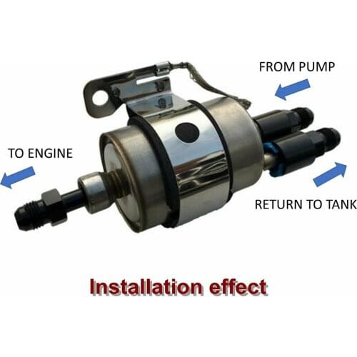 C5 Corvette Fuel Pressure Filter/Regulator Kit + 6AN fittings for LS1 LS2 LS6 LS3 LQ4 LQ9 LM7 L99 L76 LSX Swap