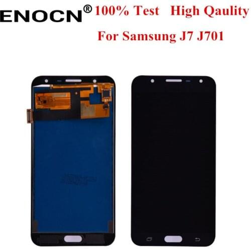ENOCN for Samsung Galaxy J7 nxt J701F J701M j701 J7 neo J7 core lcd display Screen and Touch Digitizer Assembly