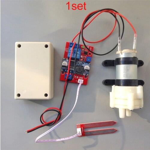 1set Humidity Sensor Controller Kits DC 12V 24V Automatically Pumping Drainage Control Circuit Board Relay Module for RC Boat