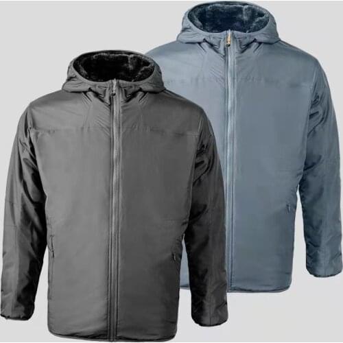 Youpin SKAH Men Plus Velvet Thick Warm jacket Double-sided Windproof Windbreak Parka Warm Winter Coat Male Hooded Anorak Jackets