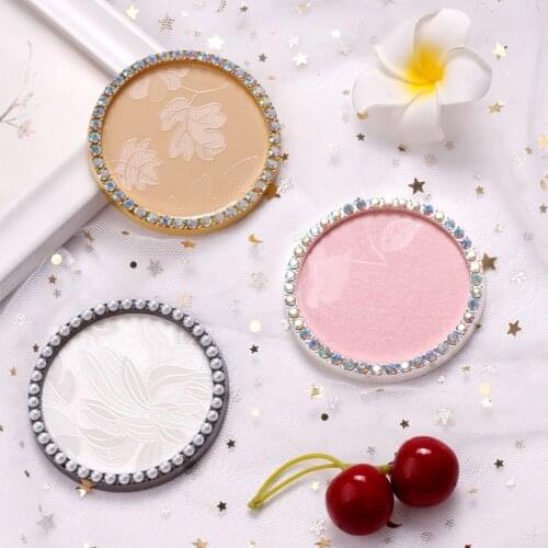False Nail Tips Display Board Supplies Oval/Round Retro Alloy Stand Card Pearl Diamond Nail Art Works Finished Photo Frame Tools