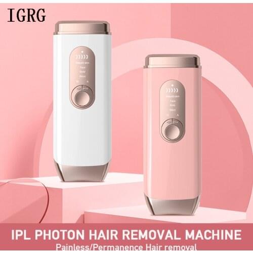 IGRG 2020 New Painless laser hair remover IPL Epilator Permanent For Face Body Leg Bikini Electric Depiladora Laser Epilator