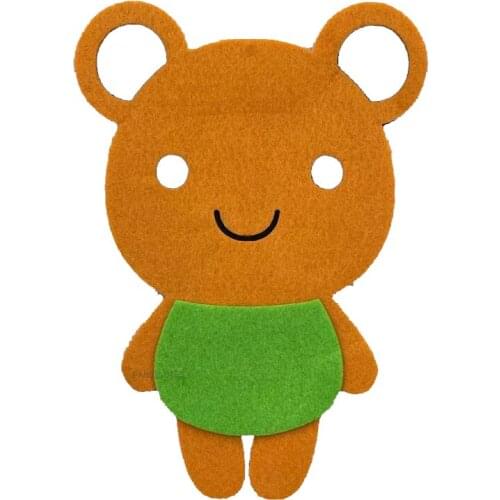 2021 New Bear Cutting Dies Wooden Knife Die Compatible With Most Manual Die Cut Cutters