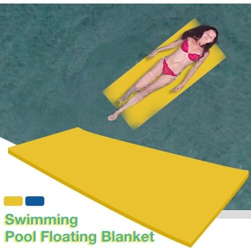 Pool Float Water Blanket Floating Bed Water Hammock Soft Comfortable Water Float Mat Floating Sleeping Cushion Foldable Latest